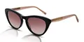 Produktbild: Ted baker Sonnenbrille Damen Violett TB1690 001 Schwarz / Brown Gradient