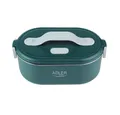 Produktbild: Adler Elektrische Lunchbox AD 4505, Elektrische Brotdose, Speisewärmer, Warmhaltebehälter, Edelstahl, grün