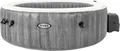 Produktbild: Intex Whirlpool PureSPA Bubble Massage Greywood Deluxe grau, Ø 216 x 71 cm