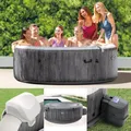Produktbild: Intex 28442 Whirlpool Pure SPA Bubble Massage GreyWood 216x71 cm aufblasbar