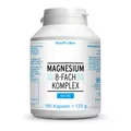 Produktbild: MAGNESIUM 8fach Komplex 400 mg Kapseln 180 St.