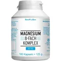 Produktbild: MAGNESIUM 8fach Komplex 400 mg Kapseln 180 St
