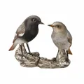 Produktbild: Goebel Figur Vogel des Jahres 2025 Hausrotschwanz Paar, Porzellan, Bunt, 10.5 cm
