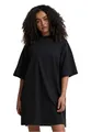 Produktbild: Urban Classics Damen Ladies Organic Heavy Oversized Theejurk Casual Dress, Schwarz, M EU