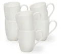 Produktbild: vivo Villeroy & Boch Group Geschirr-Set Basic White Becher mit Henkel Set 6tlg, Porzellan