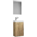 Produktbild: Mid.you Gästebad VCM Slito, Honigeiche, Holzwerkstoff, 41 cm, hängend, Badezimmer, Gäste-WC