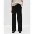 Produktbild: someday Schlupfhose CHARLIE WIDE TECH mit geradem Bein Mid Rise, Long, Wide Fit schwarz 42