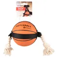 Produktbild: Flamingo Hundespielzeug Matchball Basketball 40x12,5cm Gummi Orange Schwarz
