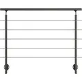 Produktbild: Dolle Geländer-Komplettset 150 cm Wandmontage Anthrazit