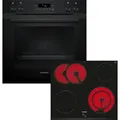 Produktbild: Siemens PQ212KAAB (HE271ABB3 + EA631GNA1E) Elektro-Herd-Set 3D Heißluft - Schwarz
