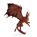 Produktbild: D&D Icons of The Realms: Erwachsene Rot Drache Figur | DnD Miniaturen Halloween