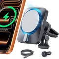 Produktbild: ESR für MagSafe Autohalterung Ladegerät mit CryoBoost, Handykühlung, Hergestellt für Apple-zertifizierte Ladegeräte, Magnet Handyhalterung Auto für iPhone Air/17/17e/16/15/14/13/12, S25/S26