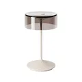 Produktbild: SIGOR Numotion - Dimmbare LED Akku-Tischleuchte Indoor & Outdoor, IP54 spritzwassergeschützt, Höhe 26,5 cm, aufladbar mit Easy Connect, 12 h Leuchtdauer, dünenbeige