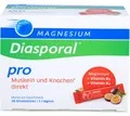 Produktbild: Magnesium-Diasporal Pro Direktgranulat für Muskeln und Knochen mit Maracuja-Geschmack, 30 St. Sticks
