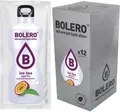 Produktbild: (82,81€/kg) 12 Beutel Bolero Eistee Passionsfrucht Getränkepulver zuckerfrei