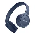Produktbild: JBL Tune 520 BT kabellose On-Ear Kopfhörer – Mit JBL Pure Bass Sound, Bluetooth und leichtem, faltbarem Design – Bis zu 57 Stunden Musikwiedergabe – Blau
