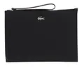 Produktbild: LACOSTE Anna Clutch Clutch Abendtasche Tasche Black Warm Sand schwarz beige Neu