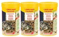 Produktbild: 3x Sera reptil Carnivor Nature 250ml / 72g - Protein Futter carnivore Reptilien