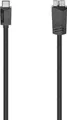 Produktbild: Hama USB-C-Kabel, USB-C-Stecker - Micro-USB-St., USB 3.2 Gen1, 5 Gbit/s, 0,25 m (00200654)
