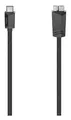Produktbild: Hama 200654 5 Gbit/s USB C auf Micro-USB A Männlich 0,25 m  Schwarz