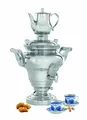 Produktbild: Bartscher Samowar Tee-Kocher Wasserkocher Edelstahl 15 Liter Silber NEU