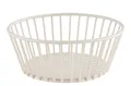 Produktbild: APS Brot- und Obstkorb URBAN rund 170 mm aus weißem Metall