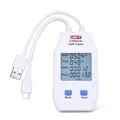 Produktbild: USB Leistungsmesser UNI-T UT658DUAL Typ A & Typ C Spannungs- und Strommultimeter für digitale Produkte Ladekapazität mit Datenspeicher