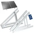 Produktbild: NuaSol Halterung für Solarpanel Aufständerung bis 72 cm Flachdach PV Solarmodul
