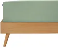 Produktbild: Schiesser Spannbettlaken Elli aus 97% Baumwolle und 3% Elasthan, Jersey-Elasthan, Gummizug: rundum, (1 Stück), für hohe Matratzen und Boxspringbetten, MADE IN GREEN by OEKO-TEX®