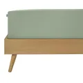 Produktbild: Schiesser Spannbettlaken Elli - 97/3-100 x 200 cm - Hellgrün