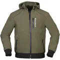 Produktbild: Herren Motorrad Hoodie Jacke XL - Modeka Clarke - wasserdicht Touring olive