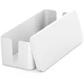 Produktbild: Kabelbox Organizer Box 405x153x130mm Kabelmanager Kabel Box Stecker Aufbewahrung
