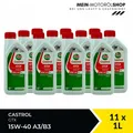 Produktbild: Castrol GTX 15W-40 A3/B3 Motoröl 11L Auto Öl VW 501 505 MB 229.1 (11x1L)