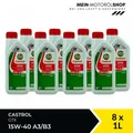 Produktbild: Castrol GTX 15W-40 A3/B3 Motoröl 8L Auto Öl VW 501 505 MB 229.1 (8x1L)