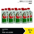 Produktbild: Castrol GTX 15W-40 A3/B3 VW 505 / 501 Mercedes MB 229.1 12x1 Liter = 12 Liter