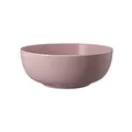 Produktbild: Seltmann Weiden Beat Color Glaze Foodbowl | 20 cm | Schale für Desserts, Suppen und Salate | Rillen-Relief | Porzellan | Altrosa
