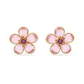 Produktbild: Swarovski Idyllia Ohrstecker, Vergoldete Ohrringe mit Blumen-Motiv und Strahlenden Swarovski Kristallen