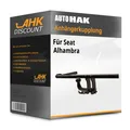 Produktbild: Für Seat Alhambra 06.2000-03.2010 AUTO HAK Anhängekupplung abnehmbar AHK