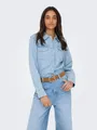Produktbild: ONLY Jeansbluse ONLCHARLIZE LS DNM SHIRT AKM NOOS mit Brusttaschen