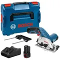 Produktbild: Bosch Akku-Kreissäge gks 12V-26, incl. 2x Akku gba 3 Ah, Schnellladegerät, Zubehör, l-boxx