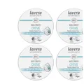 Produktbild: 4x150ml Lavera Bio Basis Sensitiv Creme Bio-Aloe Vera & Mandelöl 24H Pflege