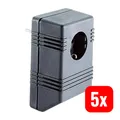 Produktbild: Strapubox SG722 Stecker-Gehäuse 126 x 75 x 53 Kunststoff Schwarz 5 STÜCK