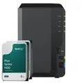 Produktbild: Synology DS223 12TB Plus HDD NAS-Bundle NAS inkl. 2x 6TB Synology Plus HDD 3.5 Z