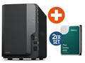 Produktbild: Synology DS223 NAS System 2-Bay 12 TB inkl. 2x 6 TB Synology HDD HAT3300-6T