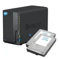 Produktbild: Synology DS223 Nas 2-bay Doppel HDD 120gb Vorinstaliert SATA Ethernet Lan IP_