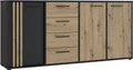 Produktbild: FORTE Sideboard Cardigan, Sideboard, 2 farbig, Stauraum, Schubkasten, Soft Close,Breite 179,4cm