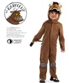 Produktbild: Fasching Kostüm der Grüffelo 1-tlg. mit Kapuze 104