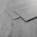 Produktbild: ML-Design Deluxe PVC Bodenbelag, Click Vinyl-Dielen, Vinylboden, 122 cm x 18 cm x 4,2mm, Dicke 4,2mm, 1,54m²/7 Dielen, Windswell Hickory Eiche, Grau, Holzoptik, modern, wasserfest, Belastungsklasse 34