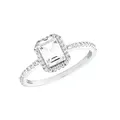 Produktbild: Amor Ring 925 Sterling Silber Damen Ringe, mit Zirkonia synth., Silber, Kommt in Schmuck Geschenk Box, 2035584