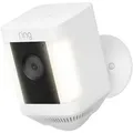 Produktbild: Ring - Spotlight Cam Plus - Battery - White 8sb1s2-weu0 Wlan Ip Überwachungskamera 1920 X 1080 Pixel